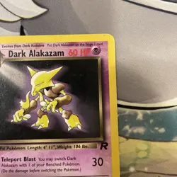 Dark Alakazam 18/82 Team Rocket - Non Holo Rare - Pokemon TCG WOTC 2000 - MP - Image 5