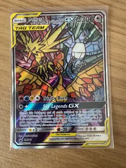 Pokemon Moltres & Zapdos & Articuno GX SM210 Sun & Moon Promo - NM - Image 1