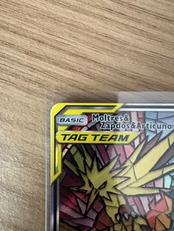 Pokemon Moltres & Zapdos & Articuno GX SM210 Sun & Moon Promo - NM - Image 2