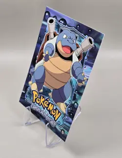 Blastoise Topps Pokemon Movie Edition Blue Logo E9 of 12 Non Holo - NM - Image 2