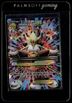 M Alakazam EX 118/124 Fates Collide Rare Ultra Pokemon - Image 1