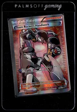 Team Rocket's Handiwork 124/124 Fates Collide Rare Ultra Pokemon - Image 1