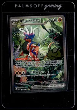 Koraidon ex 247/198 Scarlet & Violet Special Illustration Rare Pokemon - Image 1