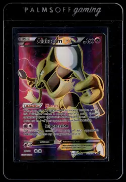 Alakazam EX 117/124 Fates Collide Rare Ultra Pokemon - Image 1