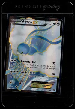 Altaria EX 123/124 Fates Collide Rare Ultra Pokemon - Image 1