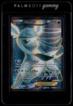 Glaceon EX 116/124 Fates Collide Rare Ultra Pokemon - Image 1
