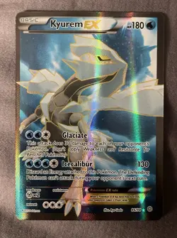 Pokemon Kyurem EX Full Art Ultra Rare 86/98 XY Ancient Origins Holo 180HP - Image 1