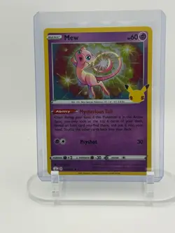 Mew 011/025 Holo Rare Celebrations Pokemon NM - Image 1