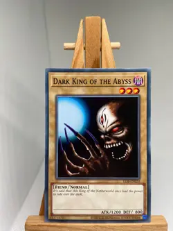 Dark King Of The Abyss - LOB-EN020 - NM - YuGiOh - Image 1
