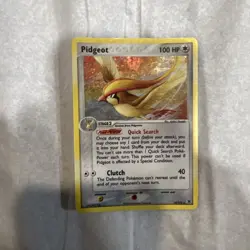 Pidgeot 10/112 Pokemon Ex FireRed & LeafGreen Holo HP Rare 2004 - Image 1
