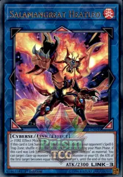 Salamangreat Heatleo (UR) Ultra Rare #SDSB-EN040 Yugioh LP Ultra Rare - Image 1