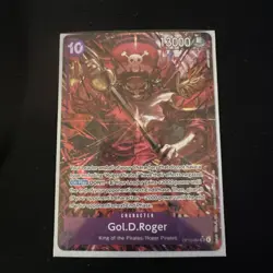 Gold Roger Alt Art OP13-064 Carrying On His Will English One Piece TCG NM - Image 1