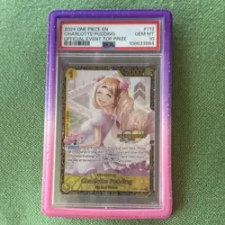 Namco Charlotte Pudding Championship 2024 OP03-112 One Piece Foil Rare PSA 10 - Image 1