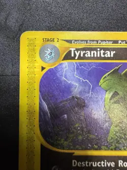 Aquapolis Tyranitar Non-Holo Rare Card 40/147 LP Condition - Image 3