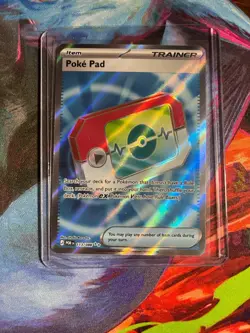 Rare Pokemon Poke Pad 113/088 Trainer-Item Holo Pokemon TCG English Card - Image 1