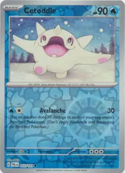 Cetoddle 53/193 Reverse Holo | Paldea Evolved | Pokemon Card - Image 1