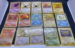Huge Vintage Pokemon Lot 200+ Cards 20 Holos 100 Rares WOTC Base Jungle Fossil - Image 4