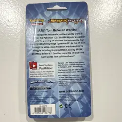 Pokemon XY—BREAKpoint Booster Pack Hydreigon Promo Card & Coin English 2016 - Image 3
