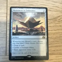 Monument to Endurance #0237 Artifact Rare Regular - Magic DFT Victor Sales 2023 - Image 1