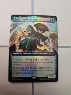 Toph, Earthbending Master (Extended Art) Avatar: The Last Airbender Foil - Image 1