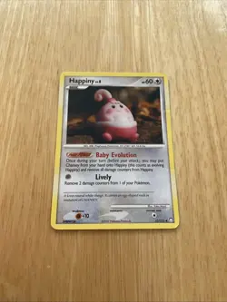 Happiny Mysterious Treasures Pokemon TCG 52/123 Diamond & Pearl Uncommon - Image 2