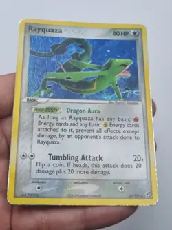 Pokemon TCG Rayquaza 22/107 Holo MP - Image 4