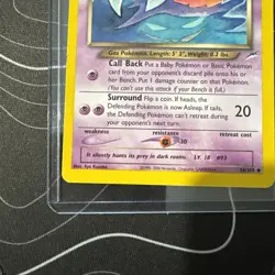 Neo Destiny Dark Haunter 36/105 Uncommon Pokemon LP - Image 5