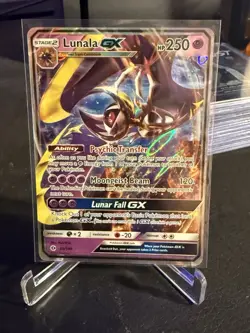 The Pokemon Company Lunala GX 66/149 SM Base Set Ultra Rare Holo EN 2017 - Image 1
