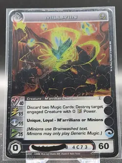 Chaotic Card : (Max E) Milla'iin Beyond The Doors First Edition Rare creature Hp - Image 1
