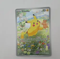 The Pokemon Pikachu 088 SV Promo Holo English 2024 HP 70 - Image 1