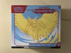 Pokemon TCG S&V Paradox Rift Elite Trainer Box - Iron Valiant - Sealed ETB - Image 1