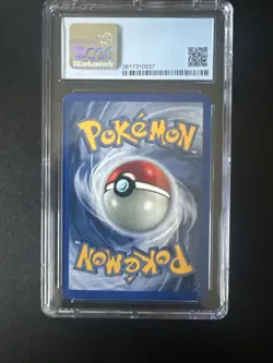 CGC 8 Pokemon Neo Discovery Unlimited Poliwrath Holo Rare 9/75 Mint 2001 - Image 2