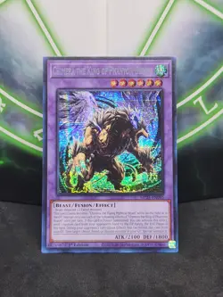 Yugioh Chimera The King Of Phantom Beasts MP24-EN095 Prismatic Secret Rare NM - Image 1