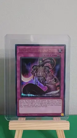 2025 Yugioh Apophis The Swamp Deity MP25-EN292 Ultra Rare Trap Card 1st Edition - Image 5
