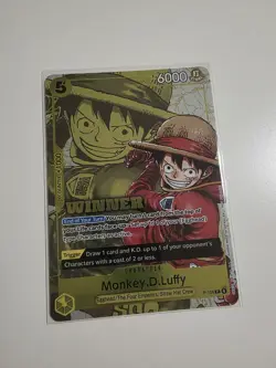 One Piece TCG Monkey.D.Luffy P-106 Winner Pack 2026 Vol.2 Eng - Image 1