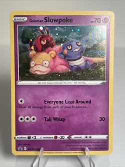 LP Galarian Slowpoke SWSH126 Sword & Shield Promo AUTHENTIC Pokemon Card - Image 1