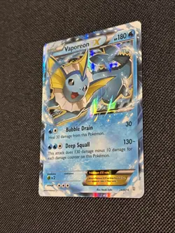 Pokemon Vaporeon EX 24/83 Generations 2016 Holo Rare Card TCG - Image 3