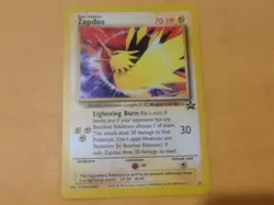 Zapdos Black Star Promo #23 Vintage 1999 WOTC Pokemon Card NMMT - Image 1