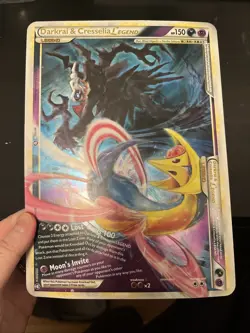 [Jumbo Card] Darkrai & Cresselia Legend 99/102 100/102 MP - Image 3