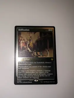 MTG - Deification (Etched Foil) - The Aftermath NM/M Condition - Image 1