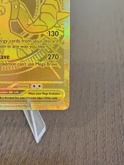 Pokemon TCG Mega Lucario EX Mega Evolution Holo Rare Card 188/132 ME01 - Image 5