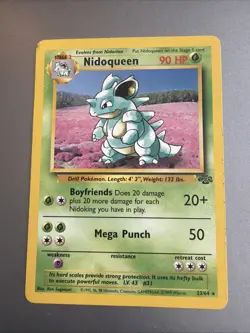 Pokemon - Nidoqueen - 23/64 - Jungle - Rare Non Holo - Vintage - 1999 - Image 1