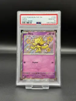 Abra 148/091 PSA 10 Paldean Fates Pokemon Card - Image 1