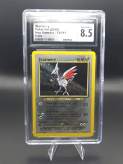 Pokemon Neo Genesis Skarmory 13/111 Holo CGC 8.5 NM/Mint+ - Neck SWIRL!!! - Image 3