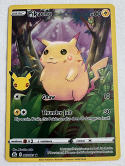 Near Mint! - Pikachu - 005/025 Celebrations 25th Anniversary - Pokemon HR - Image 1