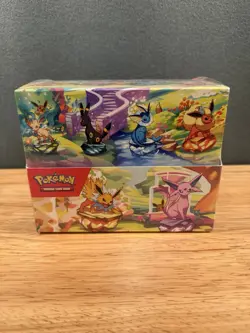 Pokemon Prismatic Evolutions Mini Tin Display (8 Mini Tins) Factory Sealed - Image 1