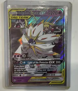 Solgaleo & Lunala GX Tag Team Holographic 2019 Pokemon Trading Collectible Card - Image 4