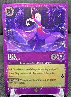 Elsa - The Fifth Spirit 6 Disney Lorcana Promo Cards Lorcana TCG MINT - Image 1