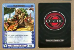 CHAOTIC 2007 TARTARREX, Creature OverWorld Hero 1st. Edition CARD # 23-232 - Image 1