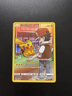Pikachu - 241/236 - Pokemon Cosmic Eclipse Sun & Moon Secret Rare Card NM - Image 1